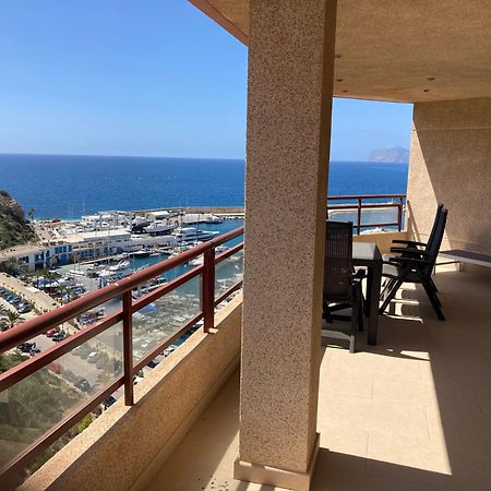 Atico Duplex Penthouse Rosa Marina Club Nautico Calpe Penon Sea View Apartment Exterior photo