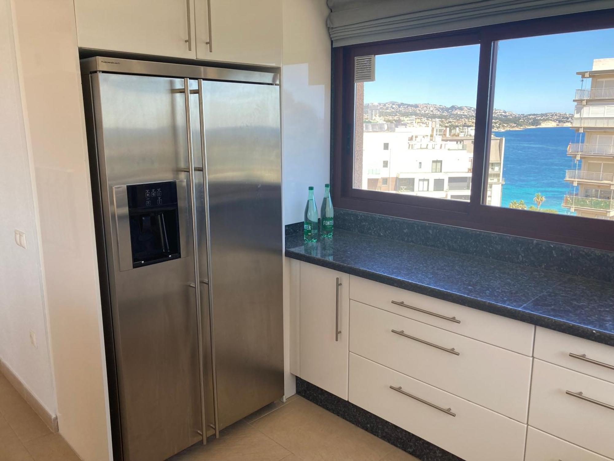 Atico Duplex Penthouse Rosa Marina Club Nautico Calpe Penon Sea View Apartment Exterior photo