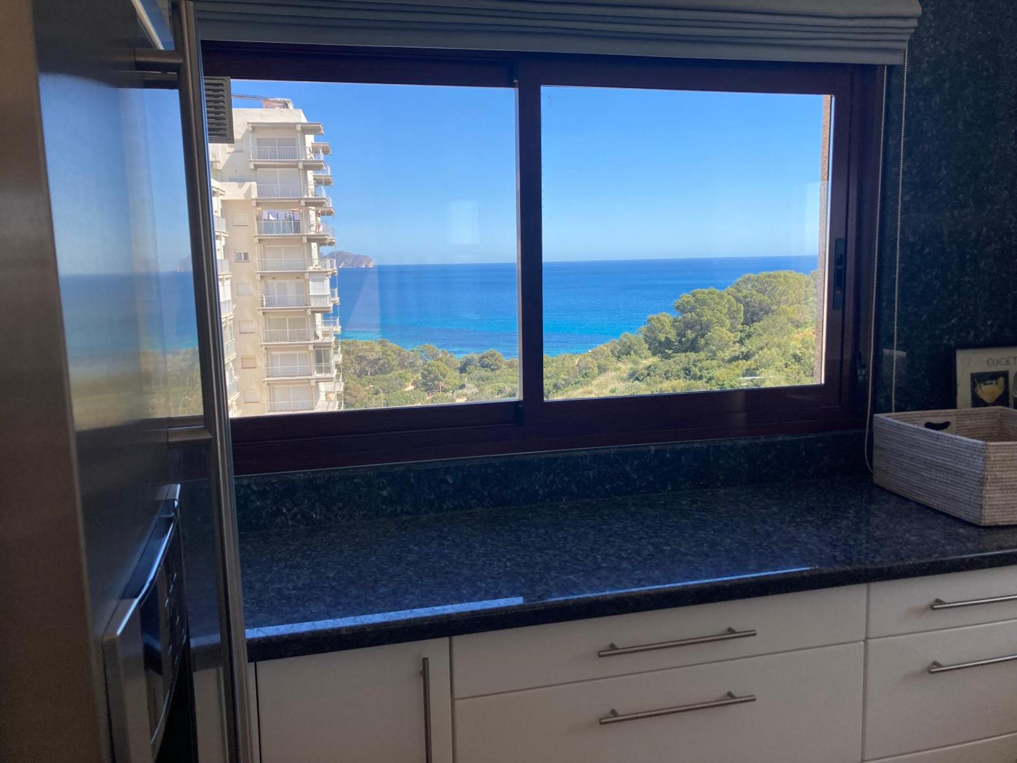 Atico Duplex Penthouse Rosa Marina Club Nautico Calpe Penon Sea View Apartment Exterior photo