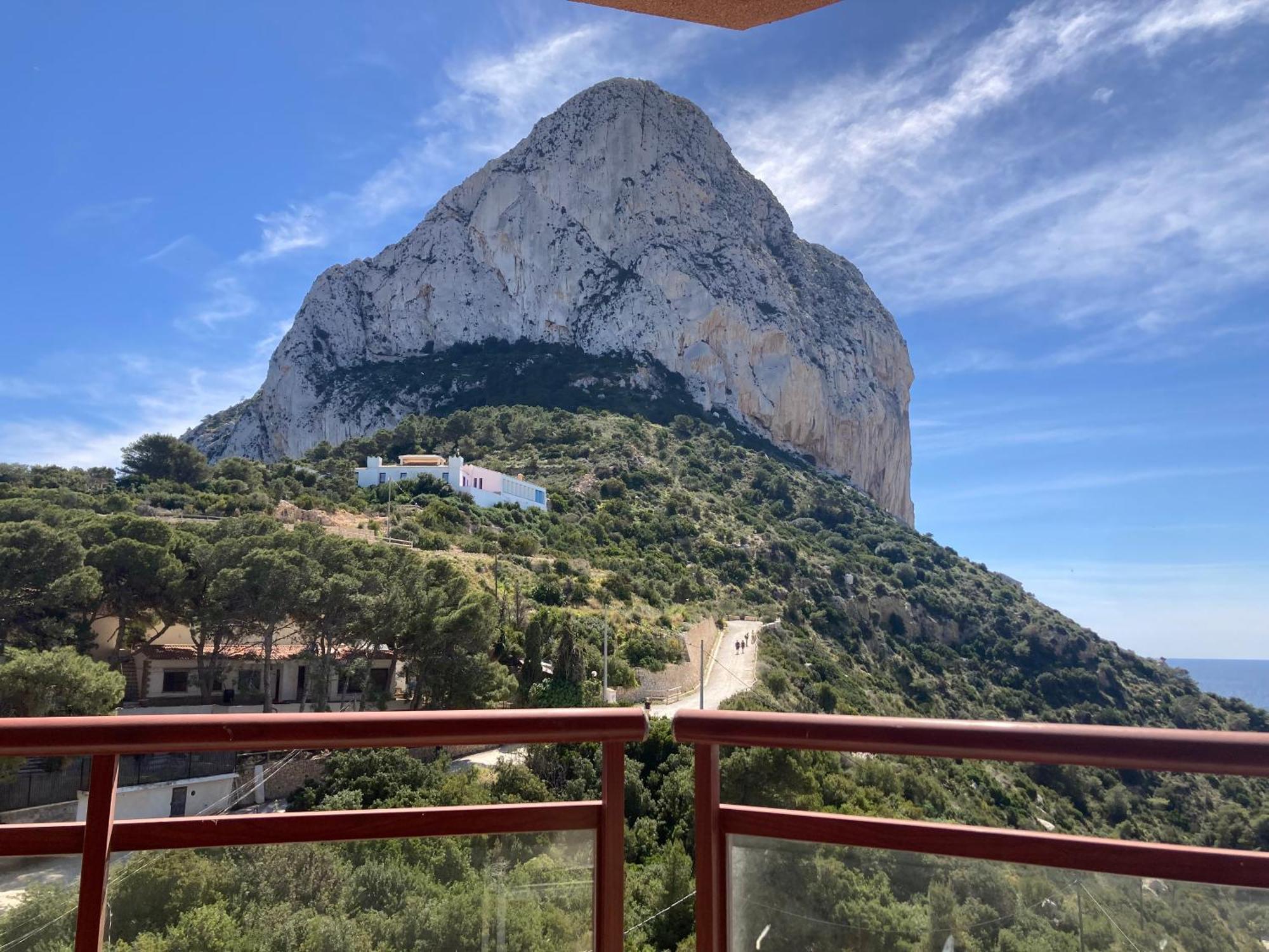 Atico Duplex Penthouse Rosa Marina Club Nautico Calpe Penon Sea View Apartment Exterior photo